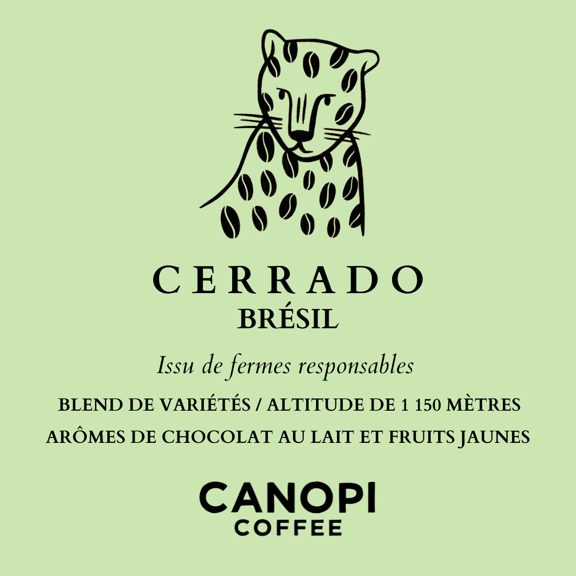 CERRADO - CAFÉ BRÉSILIEN
